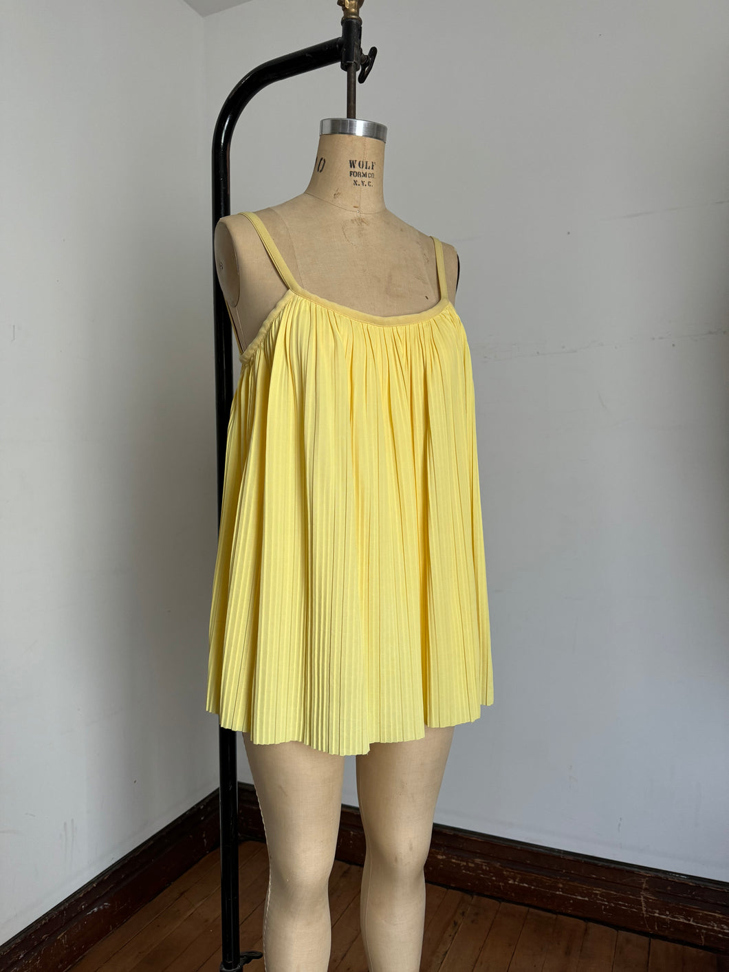 1960s yellow swimsuit {xs-s}