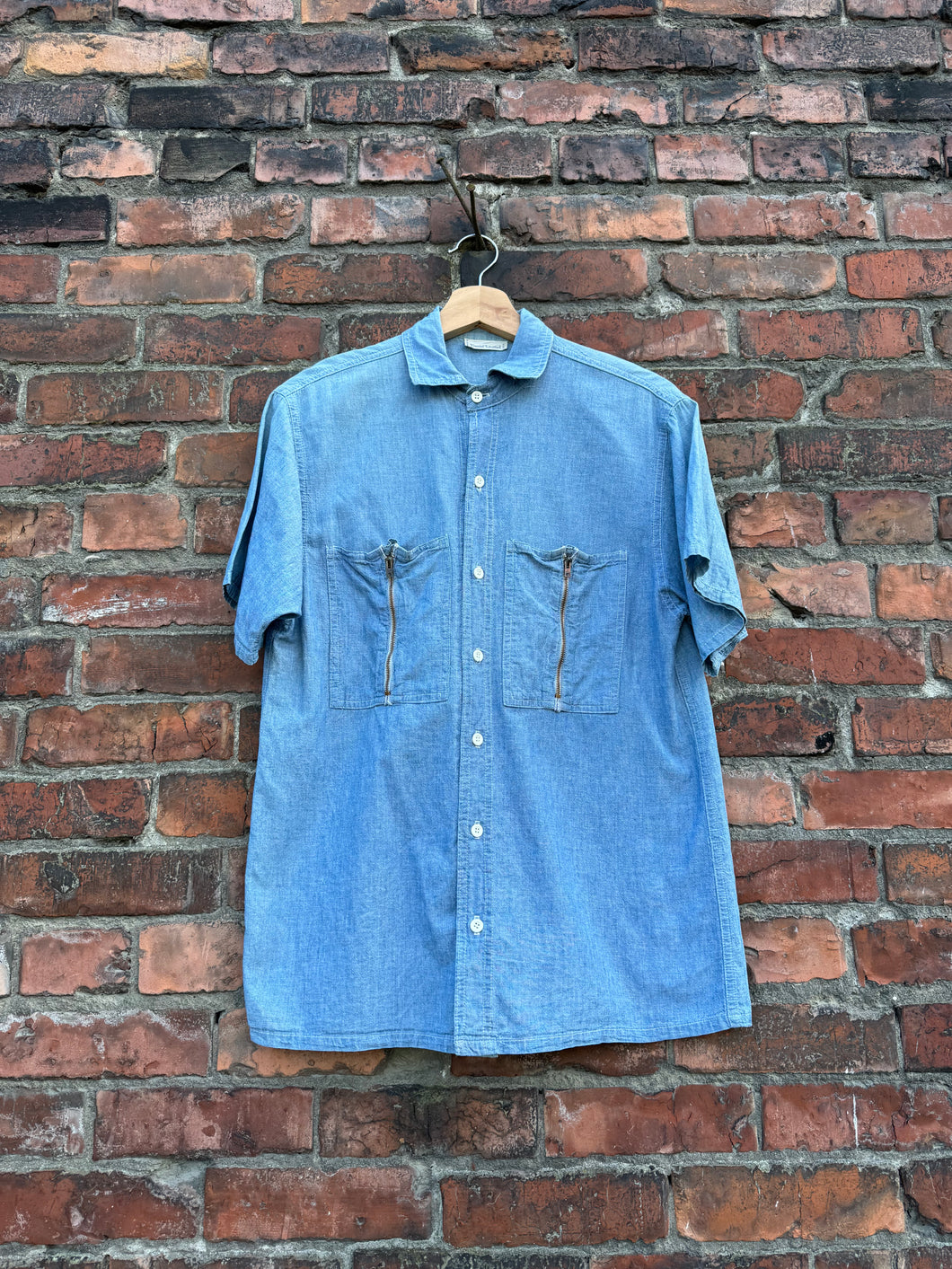 vintage 1970s chambray shirt