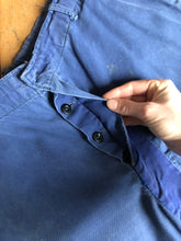 Load image into Gallery viewer, vintage 1960s 70s French moleskin work pants