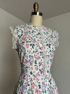 vintage 1940s floral dress {s}