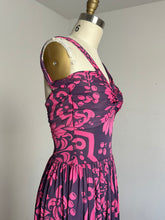 Load image into Gallery viewer, vintage 1930s 40s rayon jersey gown {xs}