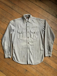vintage 1950s Big Smith well worn work shirt