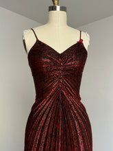 Load image into Gallery viewer, vintage 1980s Travilla Marylin dress {xs}