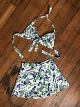 Load image into Gallery viewer, vintage 1940s floral bikini set {s}