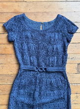 Load image into Gallery viewer, vintage 1940s 50s ribbon dress {m}