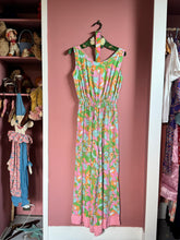 Load image into Gallery viewer, vintage 1960s floral jumpsuit {xs-L}