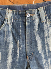 Load image into Gallery viewer, vintage 1960s GWG Kings hippie altered denim jeans 32"W