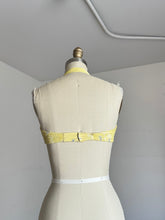 Load image into Gallery viewer, vintage 1950s halter bikini top {xs}