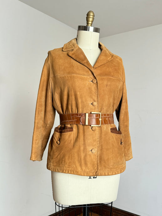 vintage 1960s suede jacket {M/L}