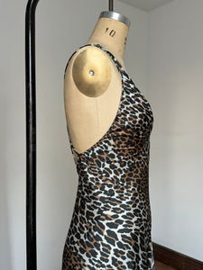 vintage 1970s Vanity Fair leopard jumpsuit {xs/s}