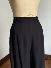 Load image into Gallery viewer, vintage 1940s Graff navy slacks {m}