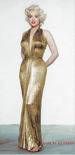 Load image into Gallery viewer, vintage 1980s Travilla Marylin dress {xs}