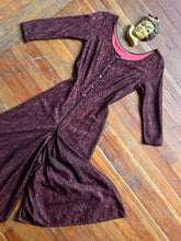 Load image into Gallery viewer, vintage 1960s lace jumpsuit lounge wear {xs}