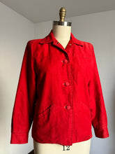 Load image into Gallery viewer, vintage 1940s red jacket {m/L}