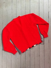 Load image into Gallery viewer, vintage 1960s color block striped cardigan