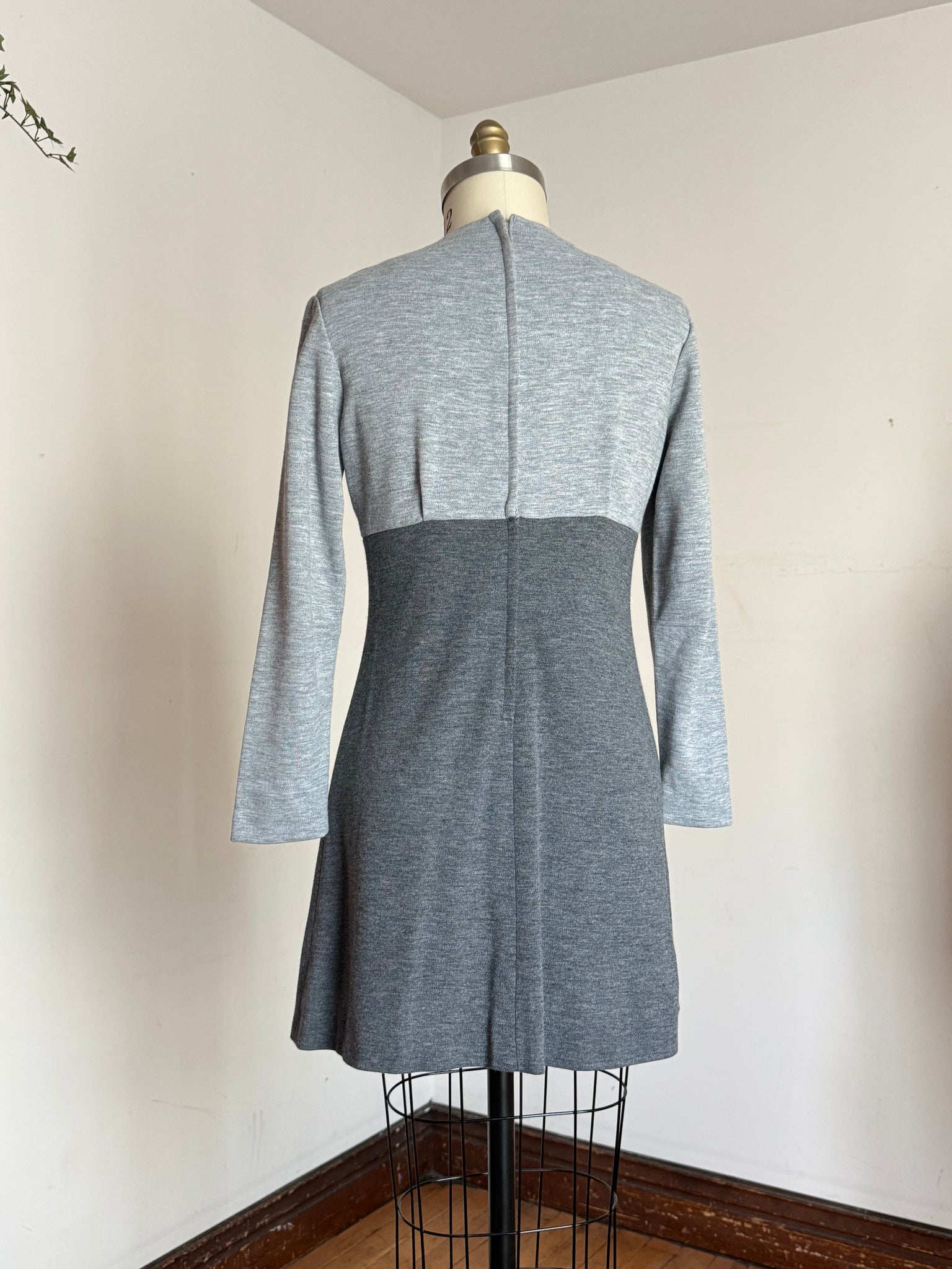 vintage grey lace dress Sleeveless Blazer Dress in Wool Double-Face – Akris Inc main image 0