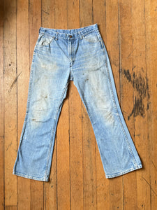 vintage 1970s Wranglers denim jeans