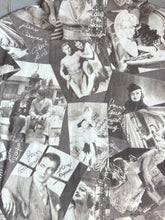 Load image into Gallery viewer, vintage 1990s Old Hollywood stars novelty rayon shirt