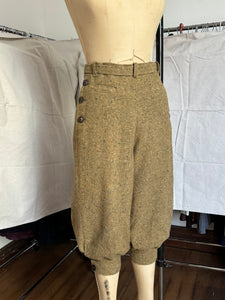 vintage 1920s knickerbockers trousers plus four breeches 30" waist