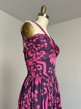 Load image into Gallery viewer, vintage 1930s 40s rayon jersey gown {xs}