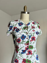 Load image into Gallery viewer, vintage 1930s floral rayon dress {m}