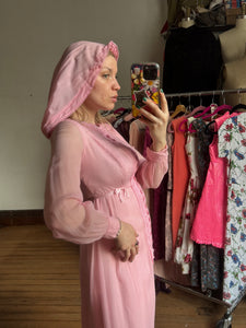 vintage 1960s hooded gown {xs}