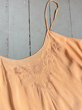 Load image into Gallery viewer, vintage 1930s silk slip nightgown {m/l}