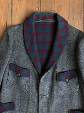 Load image into Gallery viewer, vintage 1920s wool smoking jacket