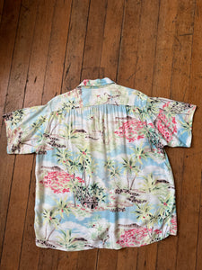 vintage 1950s Hawaiian shirt AS-IS