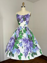 Load image into Gallery viewer, vintage 1950s floral sun dress {s}