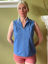Load image into Gallery viewer, vintage 1950s leisure top {s/m}