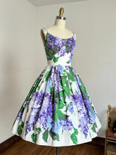 Load image into Gallery viewer, vintage 1950s floral sun dress {s}