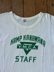 vintage 1950s 60s Kamp Kanawana tee