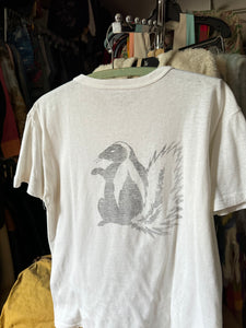 vintage 1967 boy scouts Jamboree t-shirt with a SKUNK