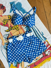Load image into Gallery viewer, vintage 1960s polka dot bikini {xs-s}