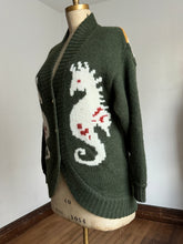 Load image into Gallery viewer, vintage 1980s 90s seashell mohair blend sweater {1X}