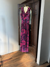 Load image into Gallery viewer, vintage 1930s 40s rayon jersey gown {xs}