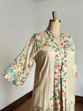 Load image into Gallery viewer, vintage 1920s silk pongee robe