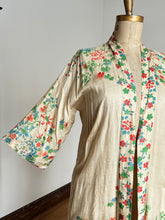 Load image into Gallery viewer, vintage 1920s silk pongee robe