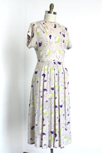 Load image into Gallery viewer, vintage 1940s sheer dress {M}