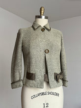 Load image into Gallery viewer, vintage 1950s green jacket {m}