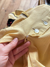 Load image into Gallery viewer, vintage 1960s novelty cats jumpsuit {m}