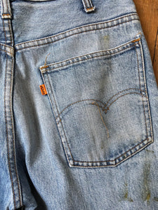 vintage 1970s Levis denim jeans