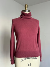 Load image into Gallery viewer, vintage 1970s cashmere turtleneck sweater {m-2X}