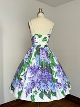 Load image into Gallery viewer, vintage 1950s floral sun dress {s}
