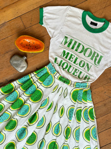 vintage 1980s Melon ringer t-shirt {xs-m}