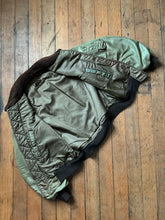 Load image into Gallery viewer, vintage 1950s nylon B-15 flight jacket bomber