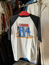 Load image into Gallery viewer, vintage 1984 Waylon Jennings raglan t shirt