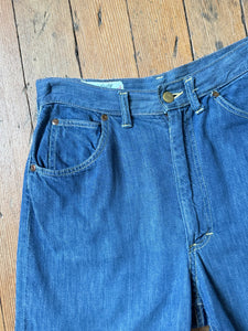 vintage 1950s 60s Lady Lee Riders cut off denim shorts