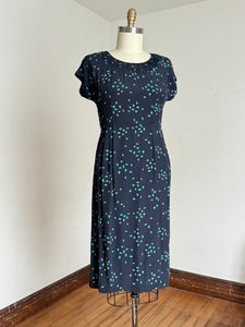 vintage 1940s rayon novelty dress {M/L}